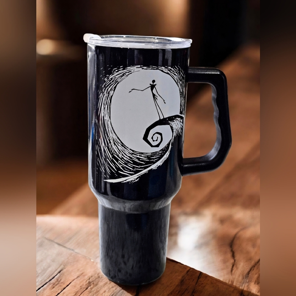 Disney The Nightmare Before Christmas Tumbler With Handle 40 Oz